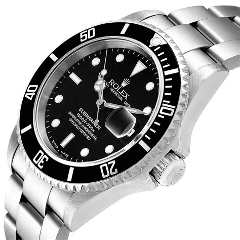 rolex submariner black dial